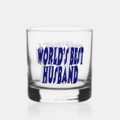 Verre À Whisky Mari avec moitié bleu foncé (Verso)