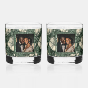 Verre À Whisky Mariage à la campagne avec des Gardenias fleuris v