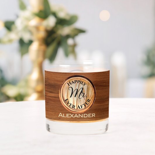 Verre À Whisky Mariage personnalisé Grooms MR. Tonton bois (Insitu (Mariage))