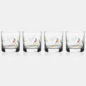 Verre À Whisky Merles bleus (Dos)