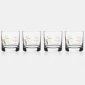 Verre À Whisky Merles bleus (Gauche)