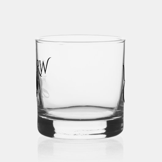 Verre À Whisky Mighty Taurus the Bull Zodiac Monogramme (Gauche)
