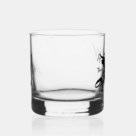 Verre À Whisky Mighty Taurus the Bull Zodiac Monogramme (Droite)