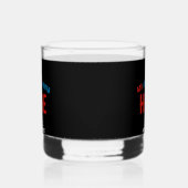 VERRE À WHISKY MODERNE ET MODERNE PERSONNALISABLE NOIR VÉRIFIÉ (Gauche)