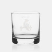 Verre à Whisky 'Moins de Paroles, Plus de Danse' (Verso)