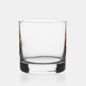 Verre À Whisky Monogramme de Chouette de l'Est (Gauche)