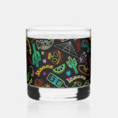 Verre À Whisky Motif de Fiesta du Mexique (Gauche)