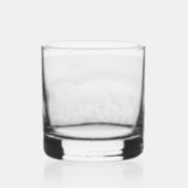 Verre À Whisky Motif de pierre d'agate dendritique (Verso)