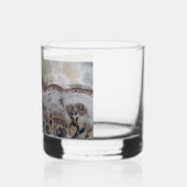 Verre À Whisky Motif de pierre d'agate dendritique (Gauche)