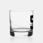 Verre À Whisky Nom personnalisé 50e anniversaire Moderne (Droite)