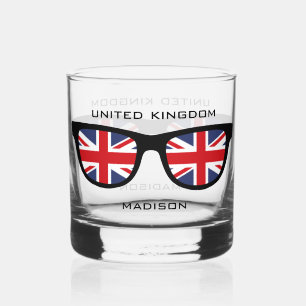Verre À Whisky Nom personnalisé British Shades