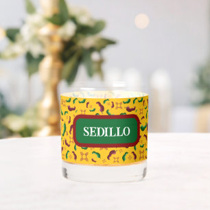 Verre À Whisky Nouveau-Mexique Chile rouge et verte Tamales Zia N