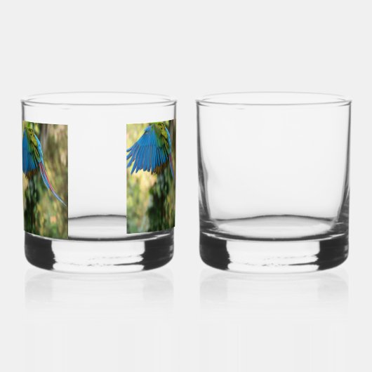 Verre À Whisky oiseau heureux (Recto)