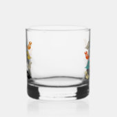Verre À Whisky Oiseaux Abstraits funky milieu du siècle danois mo (Gauche)
