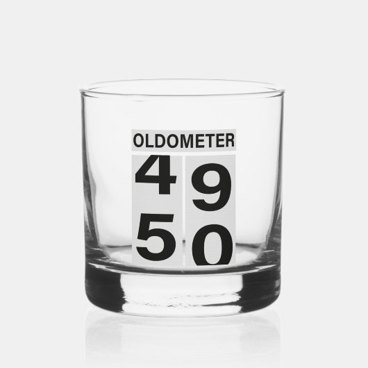 Verre À Whisky Oldometer 50e anniversaire (Recto)