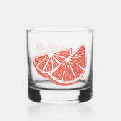 Verre À Whisky Orange (Recto)