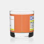 Verre À Whisky Ordonnance personnalisée Alcool humoristique (Droite)