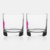 Verre À Whisky Papillons et lunettes Roses (Droite)