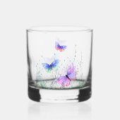 Verre À Whisky Papillons volants (Verso)