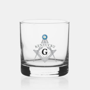 Verre À Whisky Pavillon de franc-maçonnerie de l'Etat du Kentucky