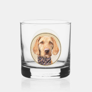 Verre À Whisky Peinture de Vizsla à poil dur - Jolie œuvre d'art