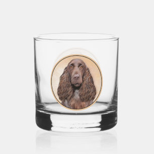 Verre À Whisky Peinture d'espagnol de terrain - jolie art origina