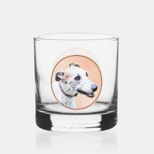 Verre À Whisky Peinture Greyhound - Cute Original Chien Art