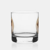 Verre À Whisky Peinture Shiba Inu (Rouge) - Art Chien original (Droite)