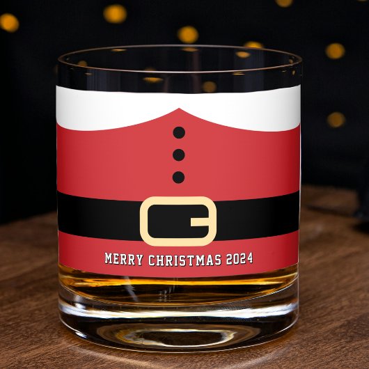 Verre À Whisky Père Noël