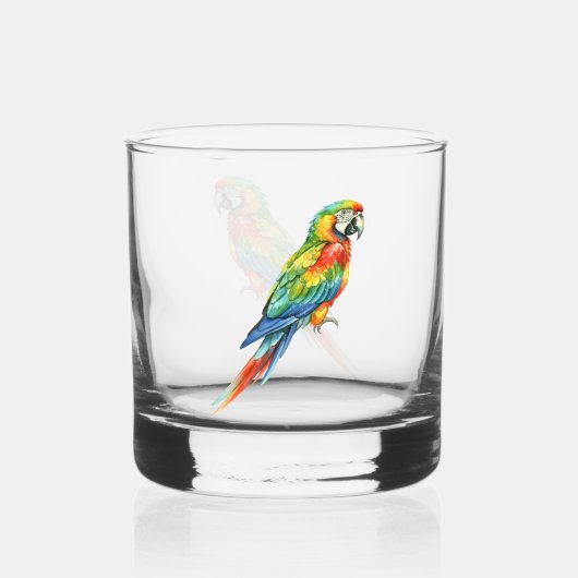 Verre À Whisky Perroquet (Recto)