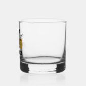 Verre À Whisky Personalized Gold Black Class of 2026 Graduation (Gauche)