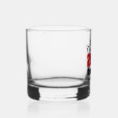 Verre À Whisky Personalized Red Class of 2026 Graduation (Droite)