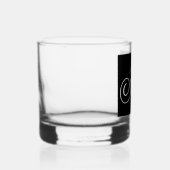 Verre À Whisky Personnalisez avec votre initiale (Droite)
