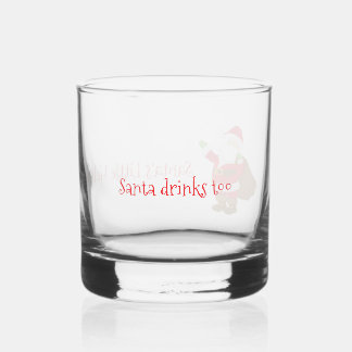 Verre À Whisky Petit Aide du Père Noël Jolly St Nick Personnalisa