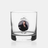Verre À Whisky Photo du témoin de mariage enterrement de vie de g (Verso)
