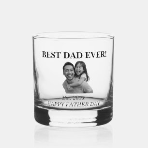 Verre À Whisky Photo personnalisée père et fille