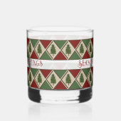 Verre À Whisky Pine Tree et Harlequin Drinkware Glaces (Gauche)
