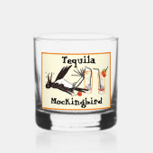 Verre À Whisky Plaisanterie littéraire de Tequila Mockingbird (Recto)