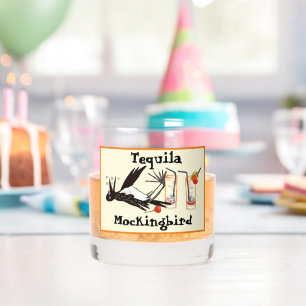 Verre À Whisky Plaisanterie littéraire de Tequila Mockingbird
