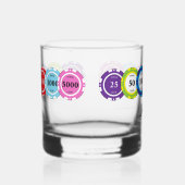 Verre À Whisky Poker Player Chips Personalised (Droite)