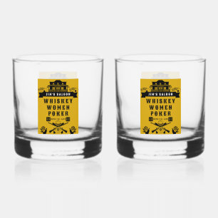 Verre À Whisky Poker Wild West Americana