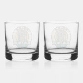 Verre À Whisky Polka Jukebox Logo Drinkware Set (Verso)