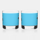 Verre À Whisky Pub anglais Polka Dot Zebra (Gauche)