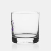 Verre À Whisky Purple College Graduation Custom 2025 Graduate (Gauche)