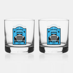 Verre À Whisky Quadragénarien Joyeux Anniversaire Sur La Colline