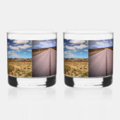 Verre À Whisky Quatre Vacances ou Photo Voyage (Recto)