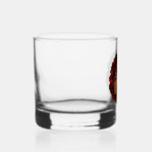 Verre À Whisky Rasta femme noire afro rouge jaune vert (Droite)