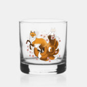 Verre À Whisky Red Fox Tails Kitsune Kasai (Verso)