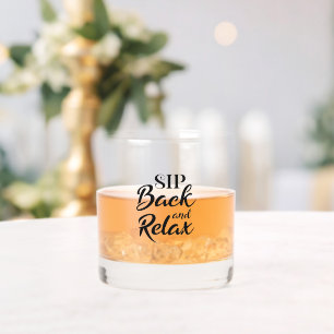 Verre À Whisky Reposez et relaxez-vous