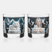 Verre À Whisky Rest in the Lord. (Psalm 37:7) (Verso)